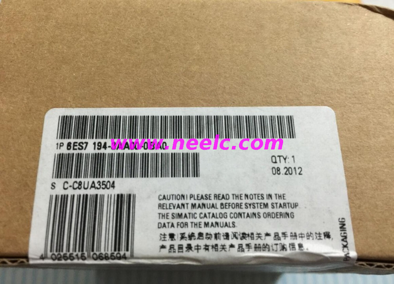 6ES7194-3AA00-0BA0 new and original