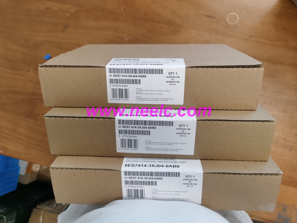 6ES7414-3XJ04-0AB0 CPU 414-3-DP New and original module