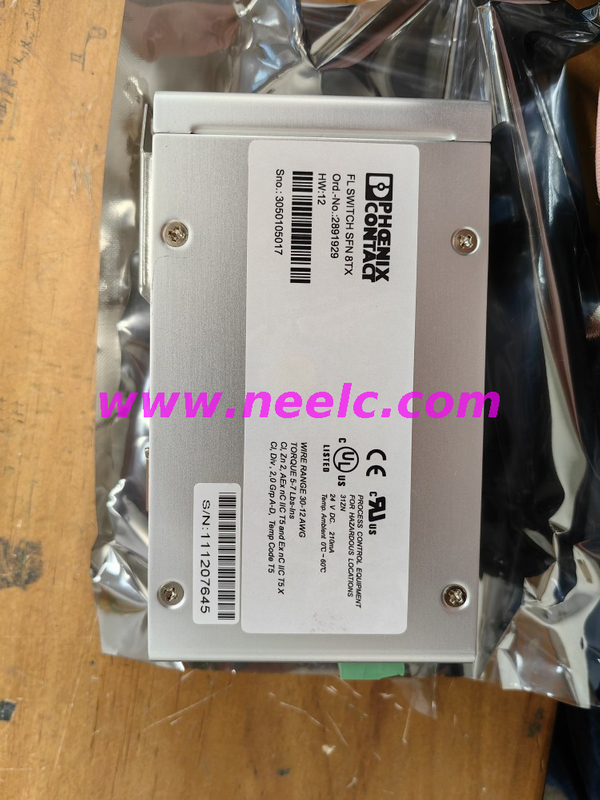 FL SWITCH SFN 8TX Ord. No. 2891929 new and original Controller