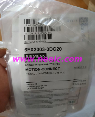 6FX2003-0DC20 New and original Signal connector