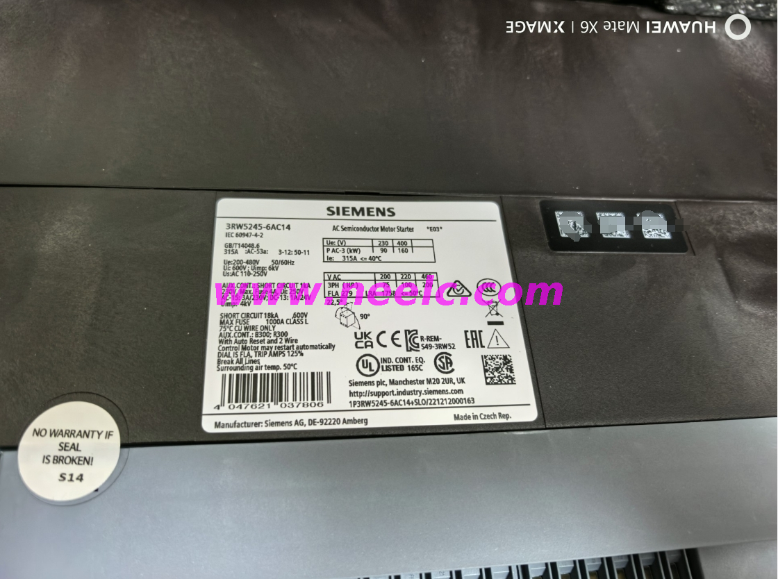 3RW5245-6AC14 New and original controller