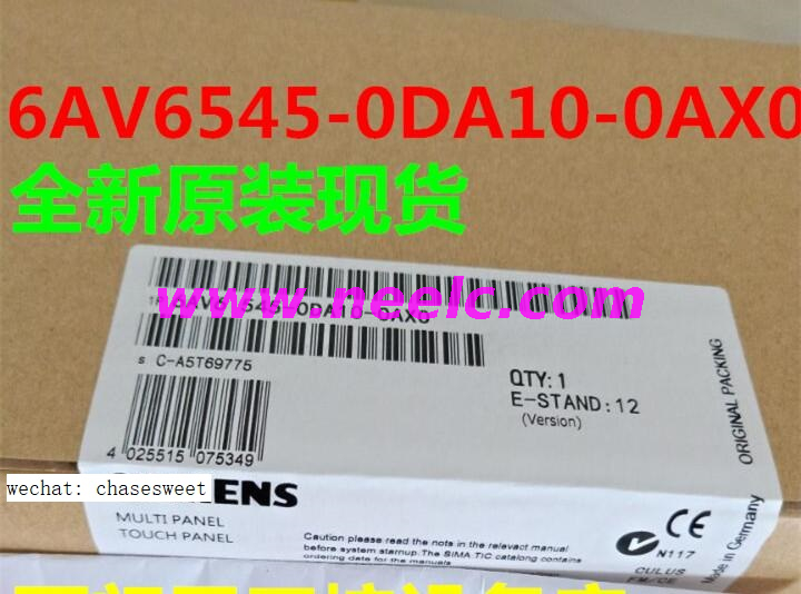 6AV6545-0DA10-0AX0 new and original 12" colour HMI