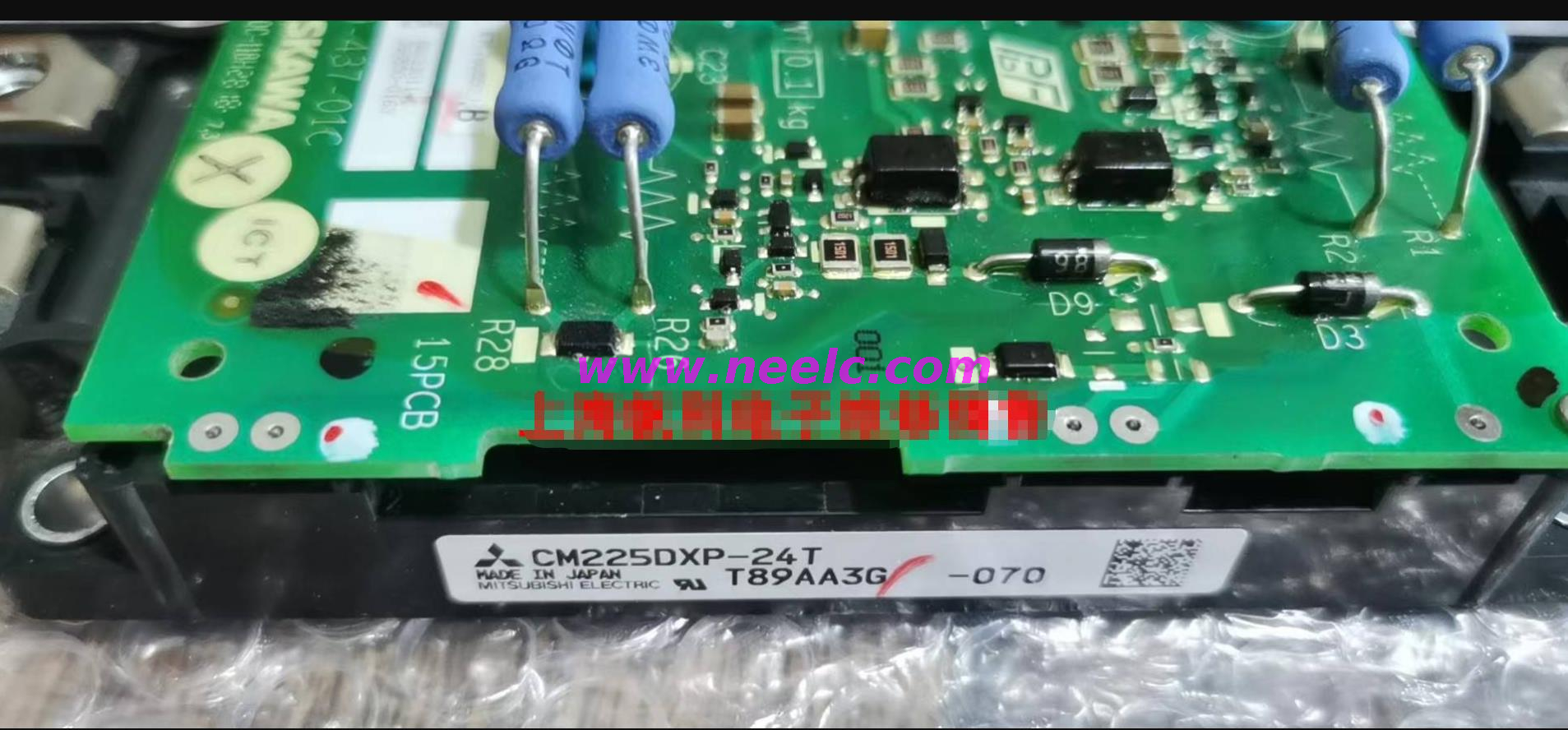 ETC760550 400-089-437-01C Used in good condition control board with IGBT Module